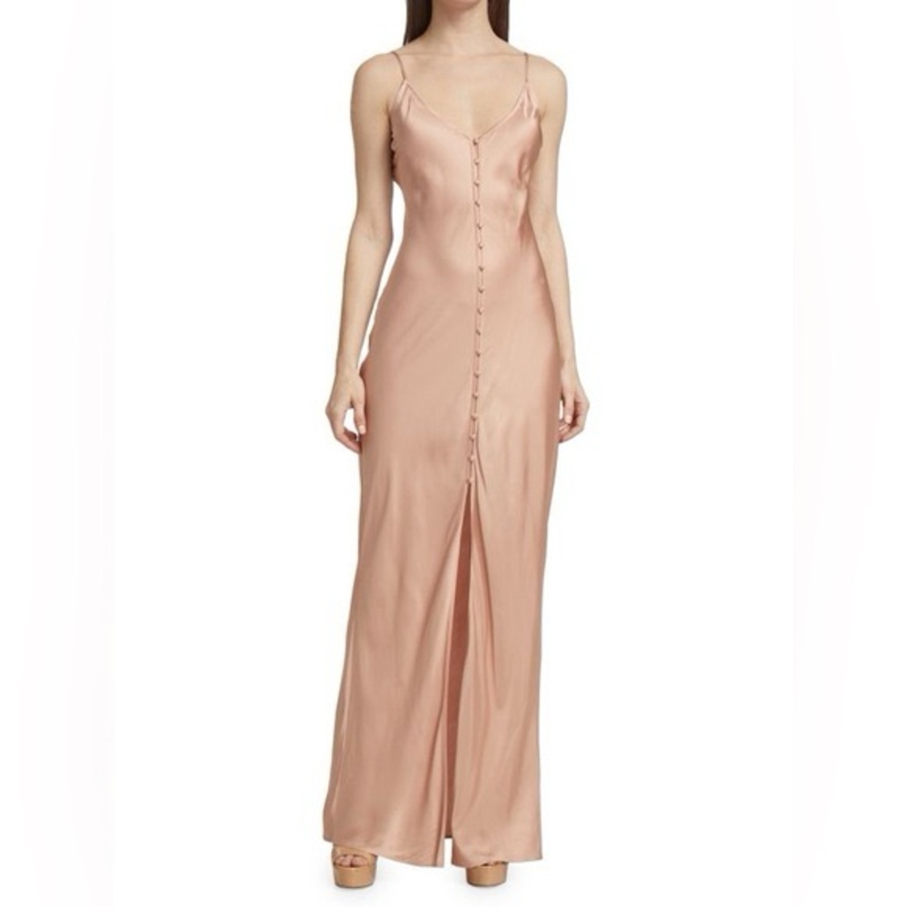 L'AGENCE Pink Maxi Dress Size 0 - Picture 1 of 6